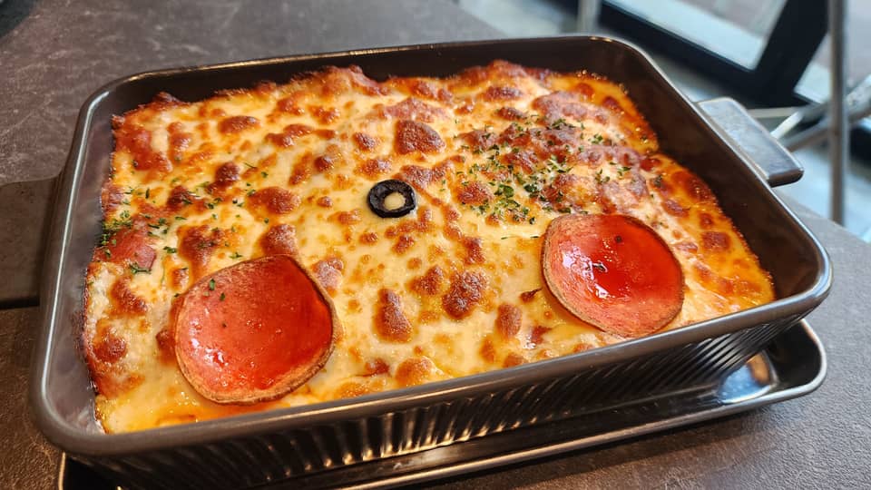 Käse-Ofen-Spaghetti