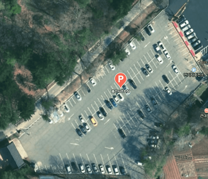 Bongseonsa parking lot